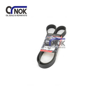 Black Rubber Excavator Engine Parts High Transmission Fan Belts 8PK1450