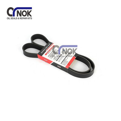Black Rubber Excavator Engine Parts High Transmission Fan Belts 8PK1450